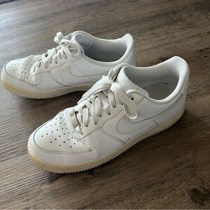 Nike AirForce1 White Athletic Sneakers